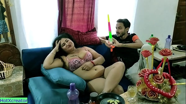 Indian Hot Bhabhi Fucks Teen Lover On Her Birthday! Hindi Xxx