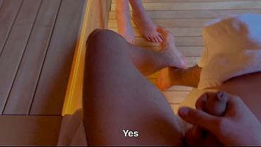 Steamy Sauna Seduction With My Stepsister