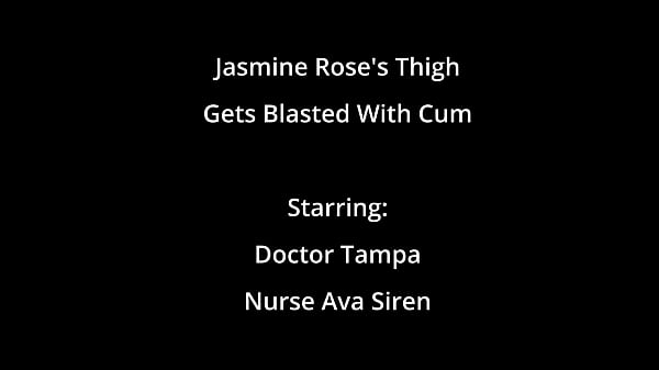 Jasmine Rose Gets Her Creamy Thighs Sprayed Down By Dr. Tampa’s Hot Load On Blastabitch