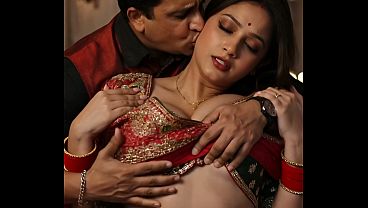 Hot Desi Bengali Bhabhi’s Tits Pressed Tight In Steamy Romance