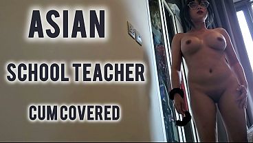 Hot School Teacher In Glasses Takes A Wild Interracial Ride