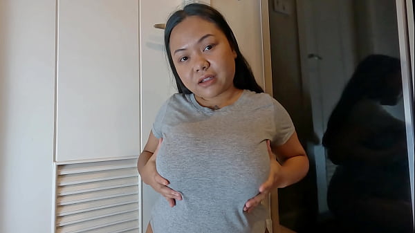Asian Milf With Thick Curves Gets Her Milky Big Tits Sucked Dry, Adult Breastfeeding Session On Those Heavy Boobs