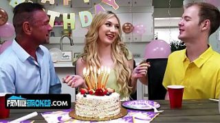 Natural Tits Petite Stepdaughter Daisy Lavoy Teases And Fucks Her Stepdaddy Hard