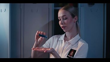 Lesbian Schoolgirls Strap-on Creampie – Blonde Vs Brunette Time Stop Freeze Fuck