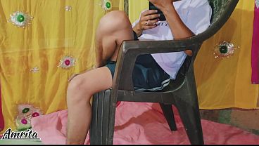 Hot Indian Desi Step Brother-in-law And Sister-in-law Fucking Hard In The Bedroom