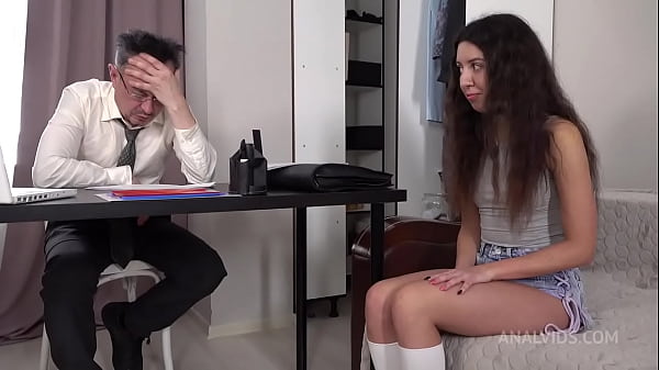 College Slut Katty Takes Her Professor’s Hard Cock In Her Tight Ass And Gets Spanked Red For That A+ Vk013