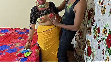 Holi Ka Rang: Dever Aur Bhabhi Ki Gandi Holi Masti, Saaf Hindi Mein Chudai Ki Awaaz