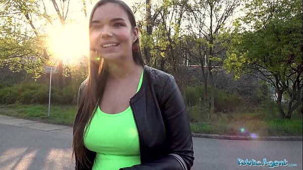 Public Agent Sofia Lee Gets Pounded Hard Right Beside A Speeding Train Track