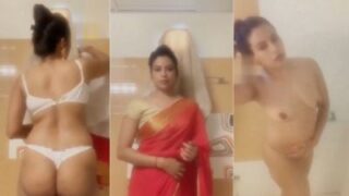 Lucknow Babe Films Her Desi Naked Shower Video