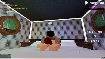 6 | Roblox Same Ebony’s Back, Begging For Another Round Of Creampies.