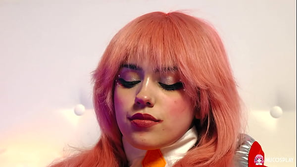 Anime Babe Rihanna Black Moans In Pure Bliss As She Rides Her Pink Toy To A Screaming Climax.