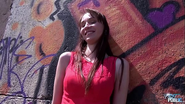 Cream Pie In Broad Daylight, Bent Over And Dripping For That Ultra-skinny Little Slut